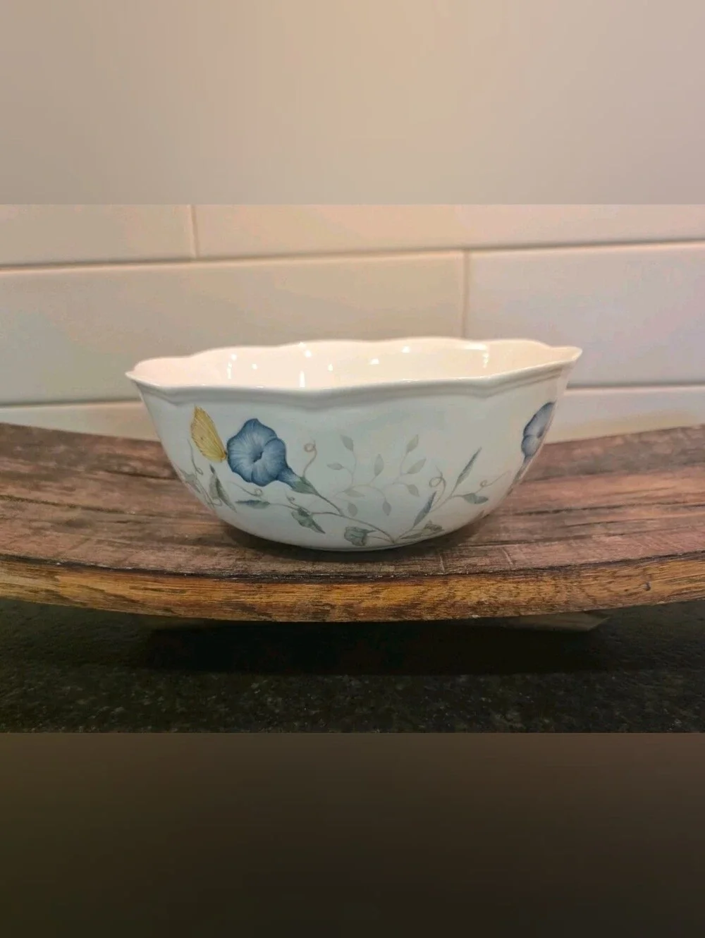 Lenox Butterfly Meadow 9 Inch Vegetable Serving Bowl